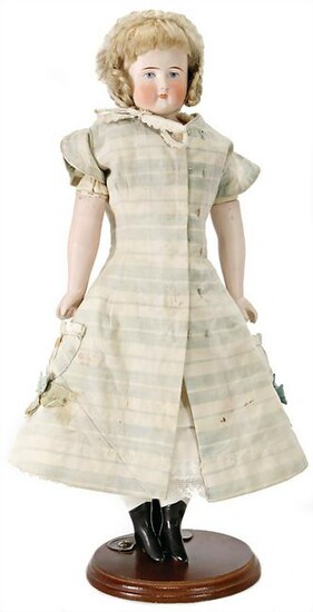 bisque porcelain-shoulder headed doll, Belton-type, 35