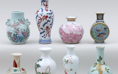 iGavel Auctions: Group of (8) Chinese porcelain vases. FR3SH.