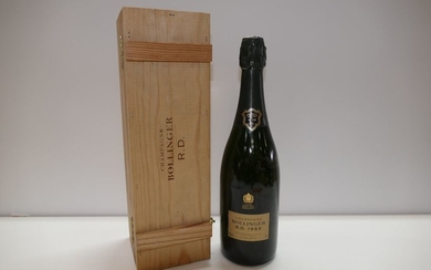 1 Btle Champagne Bollinger R.D. 1985 in wooden...
