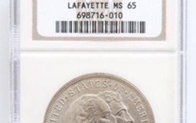 1900 Lafayette Commemorative Dollar, NGC MS65.
