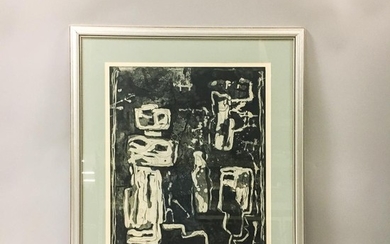 Louise Nevelson (1900-1988) Solid Reflections Print, New York, 1953-55, 1965-66, etching, engraving, aquatint and soft ground, 8/20, nu