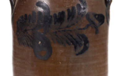 PARR FAMILY ATTRIBUTED, RICHMOND, VIRGINIA DECORATED STONEWARE JAR