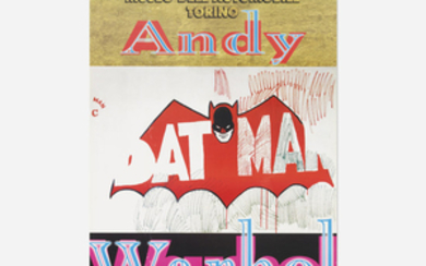 Andy Warhol exhibition poster