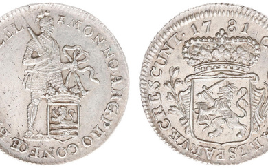 1/8 Zilveren Dukaat of 'Pietje' 1781 (CNM 2.34.60 / V....