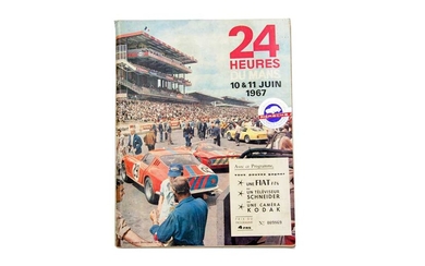 1967 Le Mans 24 Heures Du Mans Souvenir Programme No Reserve
