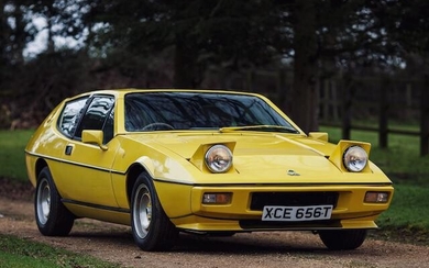 1979 Lotus Elite V8 'Spyder Donnington' Coupe, Chassis no. 7811/1364A Engine no. TBC