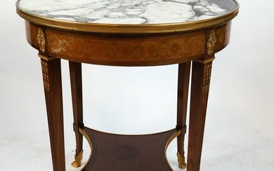 19th C. French Bouillotte (Gueridon) Table