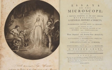 2 first editions on the use of microscopes.