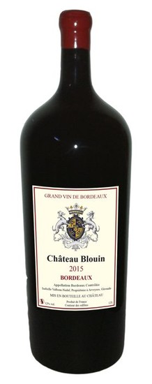 2015 Château Blouin - Bordeaux - 1 Belshazzar (12.0L)