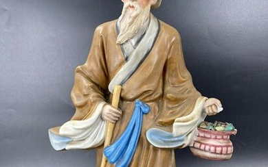 20TH Century Li Shize Statue Attributed To Zhang Jinghu