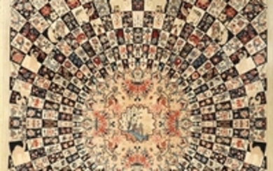 Rare Kashmar Carpet (Chinese Zodiac), Persia, circa...