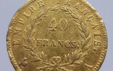 France - 40 Franc 1811-A Napoleon - Gold