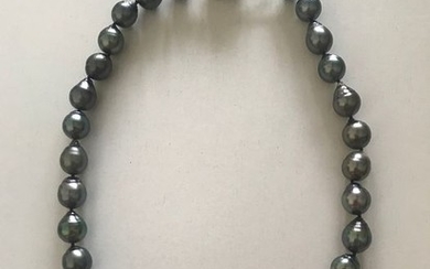 925 Tahitian pearl - Necklace