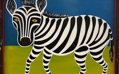 E.S. Tingatinga - Zebra
