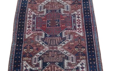 3 x 8 Beautiful Orange Semi-Antique Persian Rug