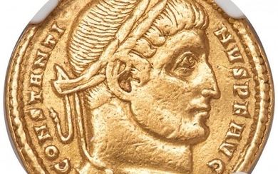 30057: Constantine I the Great (AD 307-337). AV solidus