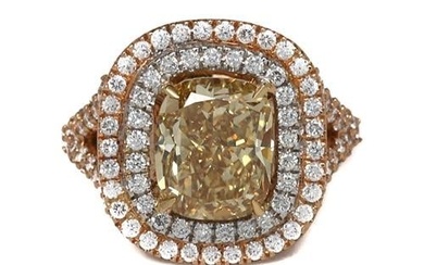 3.10 Fancy Color Diamond Engagement Ring