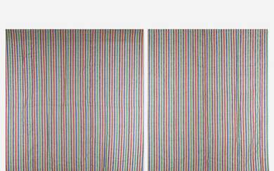 Alexander Girard, Mexicotton Stripe fabrics, set of two