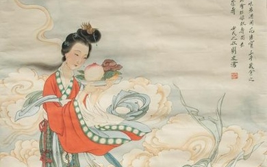 Chinese Painting of a Magu, Liu Lingcang