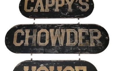 CAPPY'S CHOWDER HOUSE SIGN