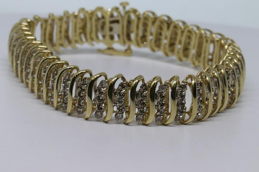 4ct Ladies Diamond Bracelet