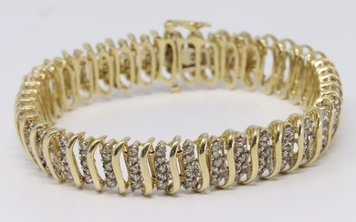 4ct Ladies Diamond Bracelet