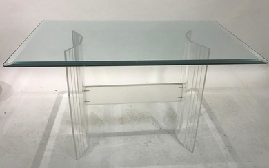 Mid Century Modern Lucite Cocktail Table