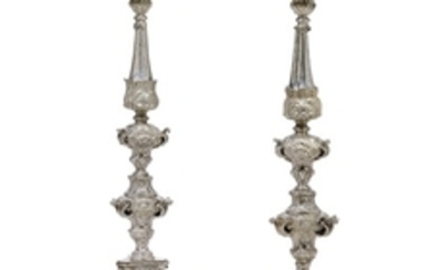 A pair of candleholders from Malta
