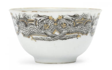 A Chinese export miniature tea bowl, 18th...