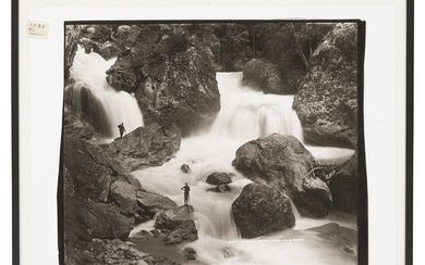 CLARK WORSWICK, Cascades between Preslang & Tannin, 1880s, after Bourne & Shepheard, Cat. # 3185