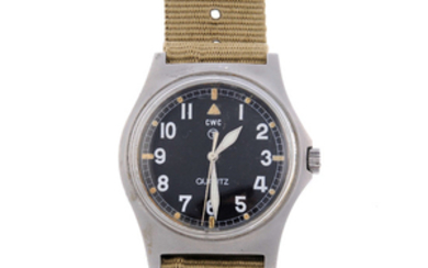 CWC - a gentleman's stainless steel military issue wrist watch. View more details