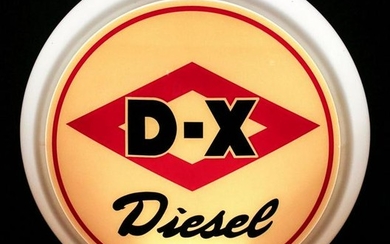 A D-X DIESEL GAS PUMP GLOBE IN CAPCOLITE 216 BODY