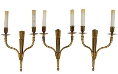 French Bronze Sconces