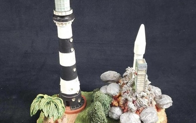 Harbour Lights Cape Canaveral Lighthouse Figurine with