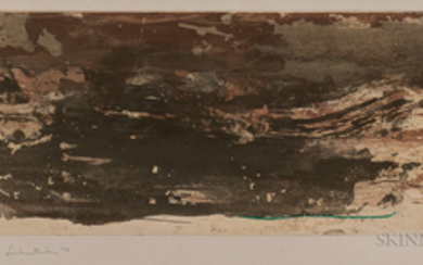 Helen Frankenthaler (American, 1928-2011) Earth Slice