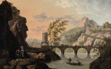 Scuola francese della fine del XVIII secolo, Paesaggio