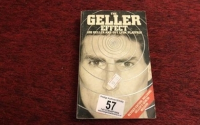 Signed Uri Geller Book