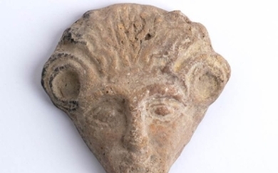 Terracotta satyr head Magna Graecia, 4th - 3th century BC;...