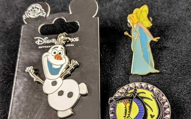 Lot Of Three Disney Animated Movie Pins