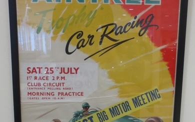 Two racing posters