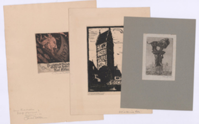 Volz, Ritter Signed Prints (3) [German]