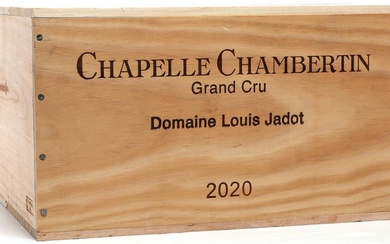 6 bts. Chapelle Chambertin Grand Cru, Louis Jadot 2020 A (hf/in). Owc.