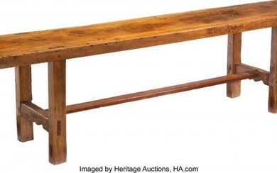 61057: A Large Chinese Rustic Altar Table 29-1/2 x 107