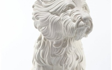 65057: Jeff Koons (b. 1954) Puppy (vase), 1998 White gl