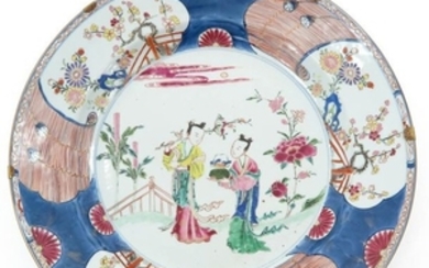 A Famille Rose Decor Charger