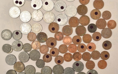 88 circulation coins Third Reich 1935-1945