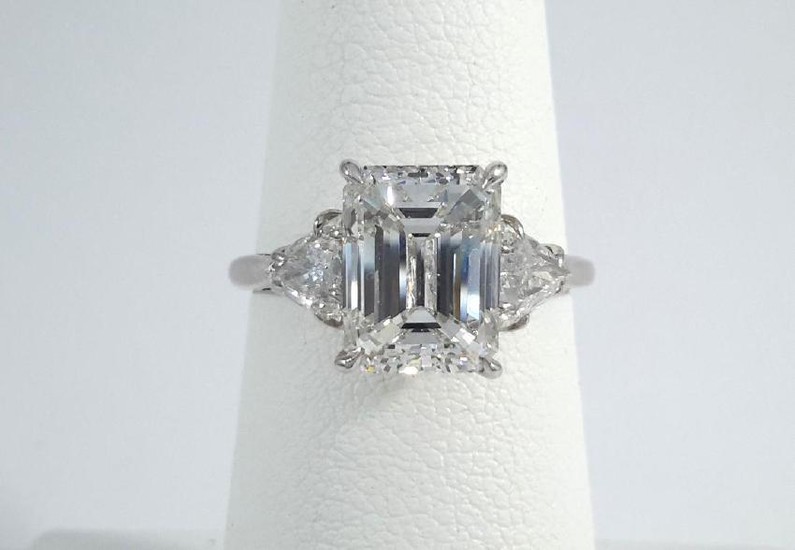 GIA 3.01ct Diamond Engagement Ring