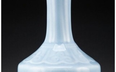A Chinese Clair de Lune Porcelain Vase, Qing Dyn