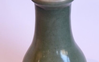A Chinese Southern Song period small celadon glaze bottle...