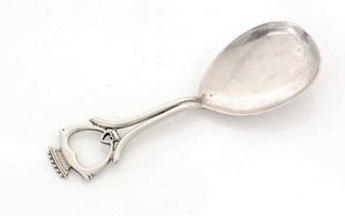 A George V caddy spoon.